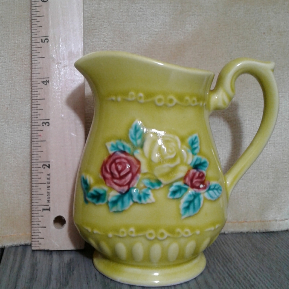 Yellow Yintage "Norleans" Pitcher Made in Japan